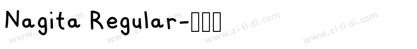 Nagita Regular字体转换